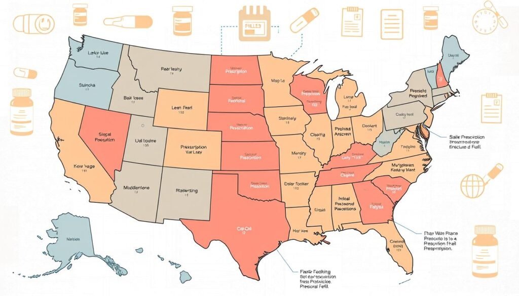 state prescription refill regulations