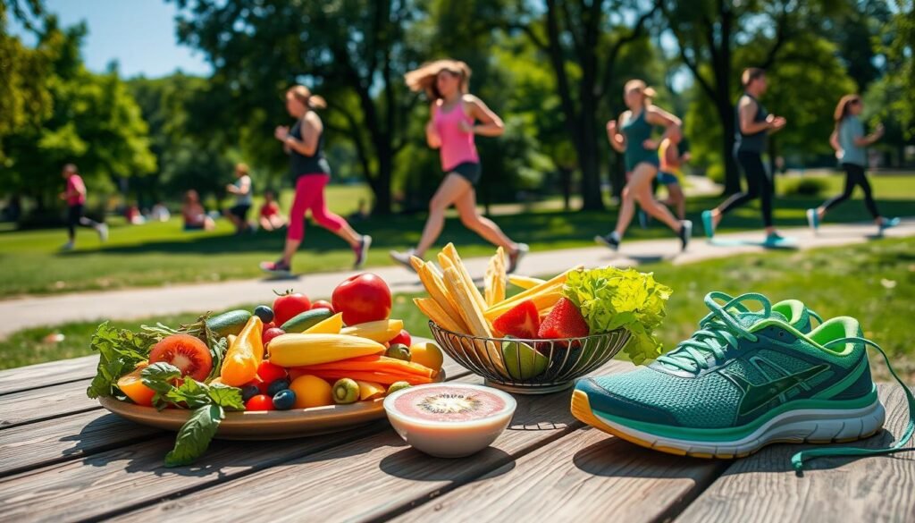 תזונה בריאה ופעילות גופנית