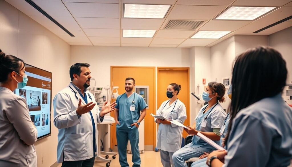 הדרכה מקצועית לעובדי רפואה